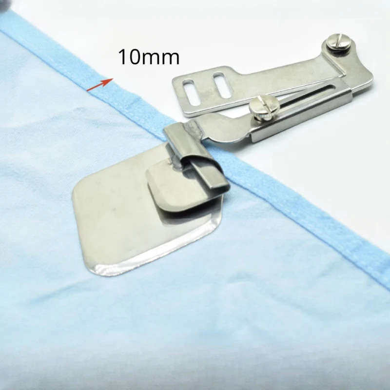 8mm10mm12mm Home Textile Curling Slide Hemmer Curtain Bed Sheet Special Roller Machine Flat Hemming Device