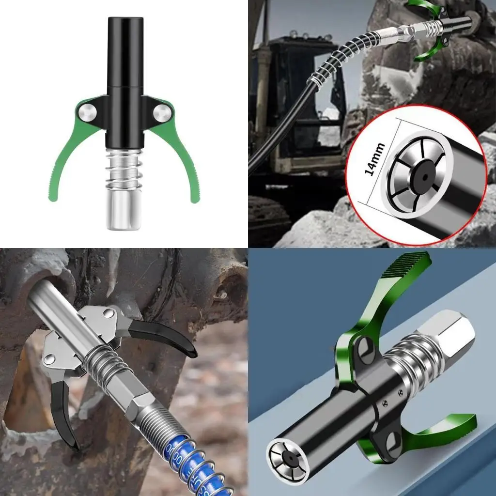 

02DE Grease Coupler Quick Lock Release Grease Tips- Ends Couplers 1/8"NPT Fitting