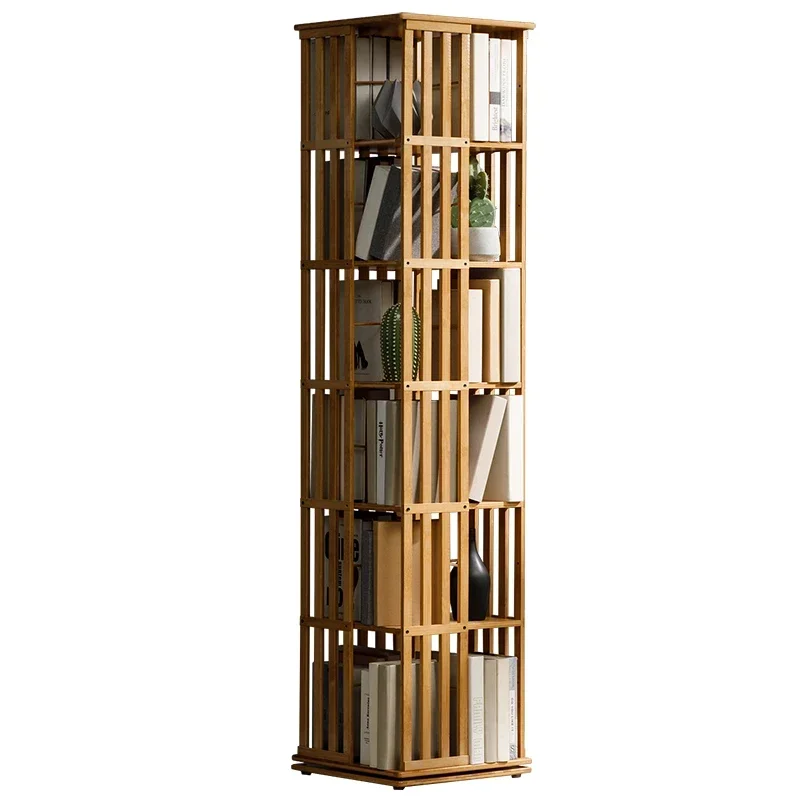 

Magazine Racks Bookshelf Rotating Display Storage Bookshelf Kitchen Organizer Corner Librero Minimalista Hotel Furniture