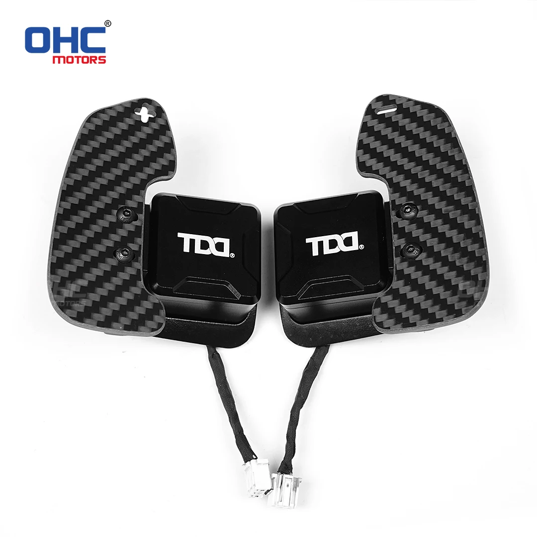 OHC Carbon Fiber Magentic Paddle Shifter For Audi R8 TT R8 V10 S3 8P Carbon Fiber Magentic Paddle Shifter