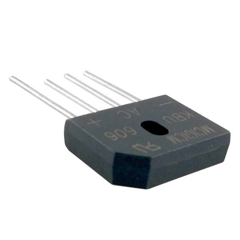 10 قطعة 6A 600 فولت ديود جسر المعدل kbu606