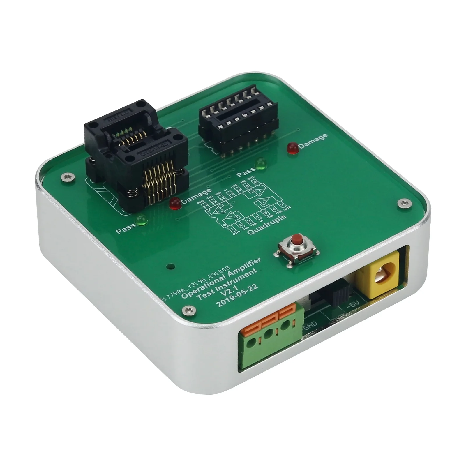 Picture 6: OAT-100 4-Channel OP AMP Tester Operational Amplifier Tester Operational Amplifier Test Instrument