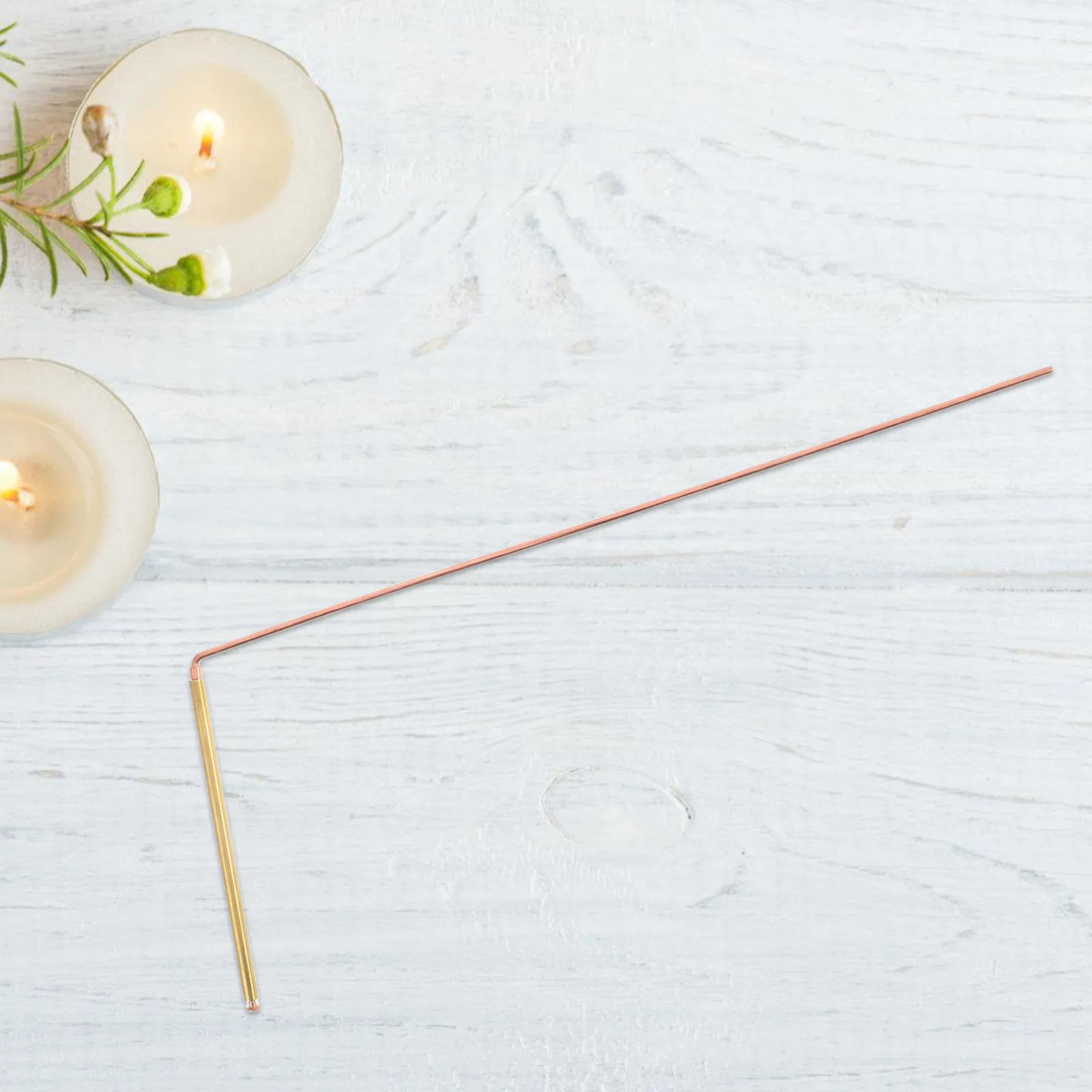 2Pcs Lightweight Pure Copper Divining Rods Dual Tone Elegant Design for Water Dowsing Treasure Hunting Buried Items Search