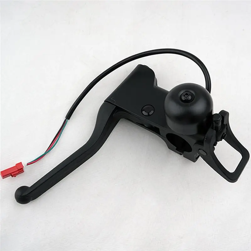 For Xiaomi Elite Electric Scooter Replacement Brake Lever With Bell- Left Clutch Brake Lever Handle& Brake Rod