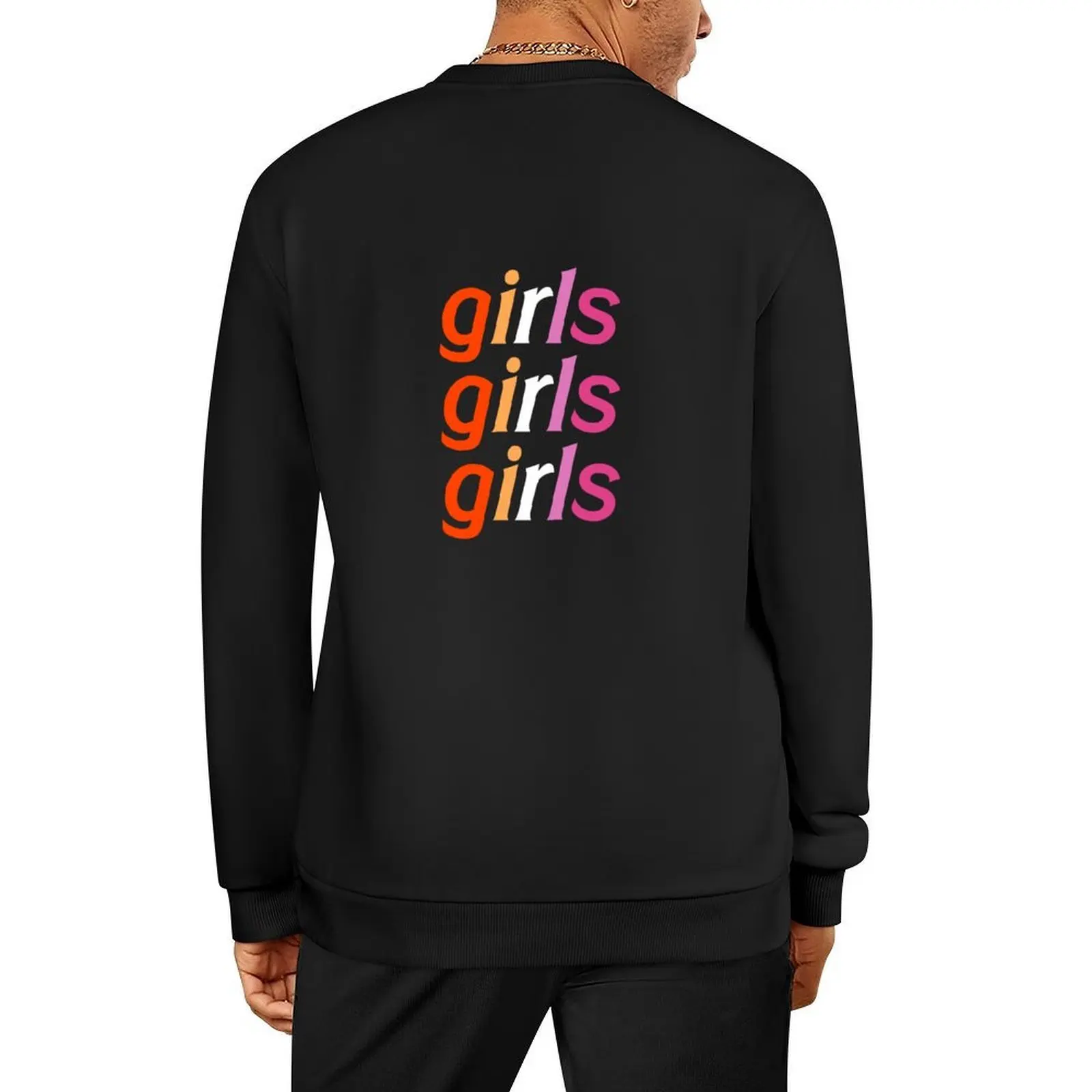 

Lesbian Flag Girls Girls Girls - FLETCHER Pullover blouse aesthetic clothing mens clothing men wear sweatshirts men
