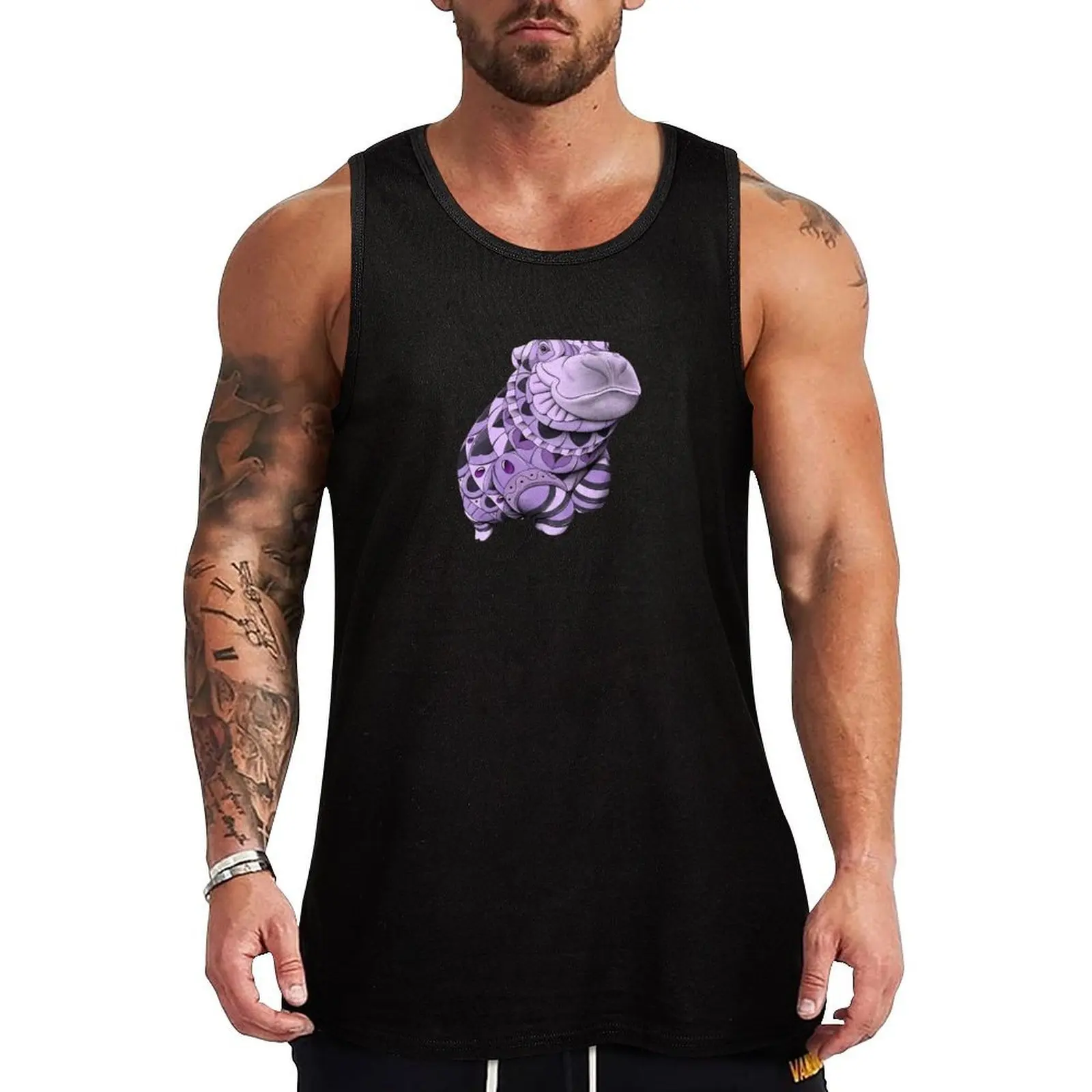 

Baby Hippo Tank Top Basic Everyday Tank Top Regular Fit Soft Undershirt