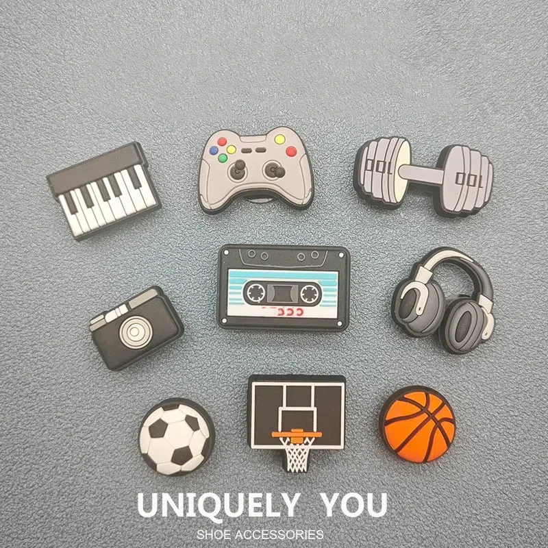 shoe charms  Shoe decoration style men's basketball theme   Shoe Accessories Fashion Decorations for Cross Shoes