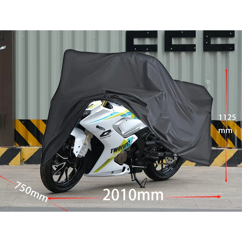 For QJMOTOR match 250 motorcycle cover Full car Sun protection dust no ear thickened Oxford clothcover