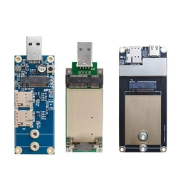 3G 4G LTE 5G MINI PCIE M.2 to USB 2.0 3.0 Type-C Development Board Adapter For SIM7600SA SIM7600E SIM8300G EC25-AU EP06-E RM500Q