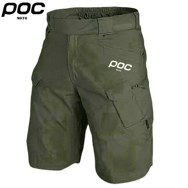 Moto POC Hiking Shorts Men Urban Military Waterproof Cargo Tactical Shorts Male Outdoor Camo Breathable Quick Dry Pants Summer