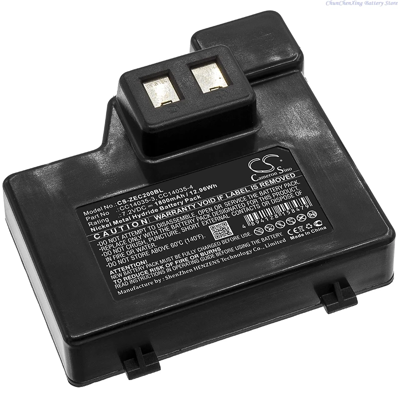 

7.2V 1800mAh Portable Printer Battery CC14035-3 CC14035-4 for Zebra Cameo 2