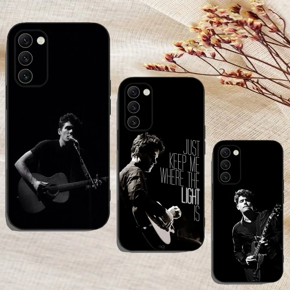 J-John Mayer Phone Case For Samsung Galaxy A13,A21s,A22,A31,A32,A52,A53,A71,A80,A91 Soft Black Cover