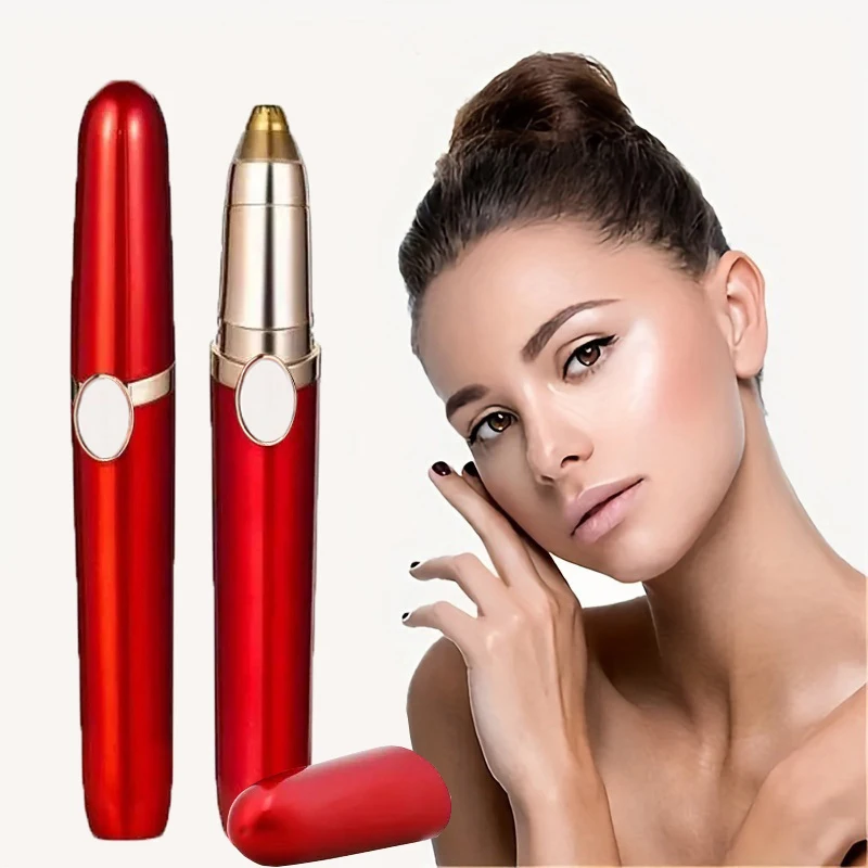 

A new electric eyebrow trimmer, mini shaving eyebrow trimmer, portable facial hair remover, and eyebrow pencil