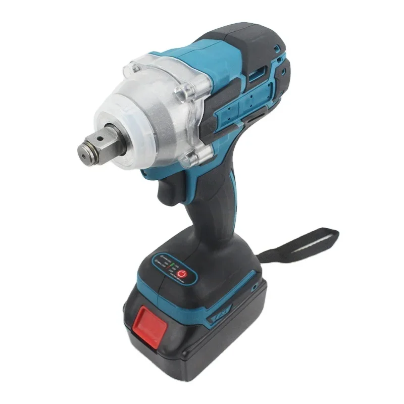 l # 1/2" High Power Rechargeable Lithium Cordless Impact Drill  Brushless Adjustable Torque Wrench Electric Impact Wrench For T