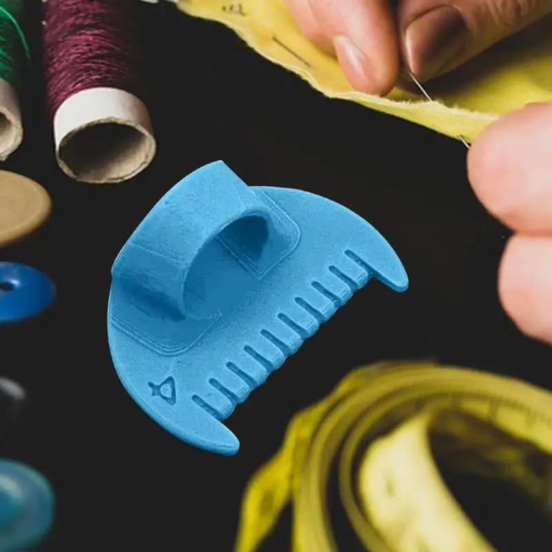 دليل الخياطة اليدوية، قالب تباعد الخياطة اليدوية، أداة قياس إبرة حماية الإبهام لفنون نسيج اللحف