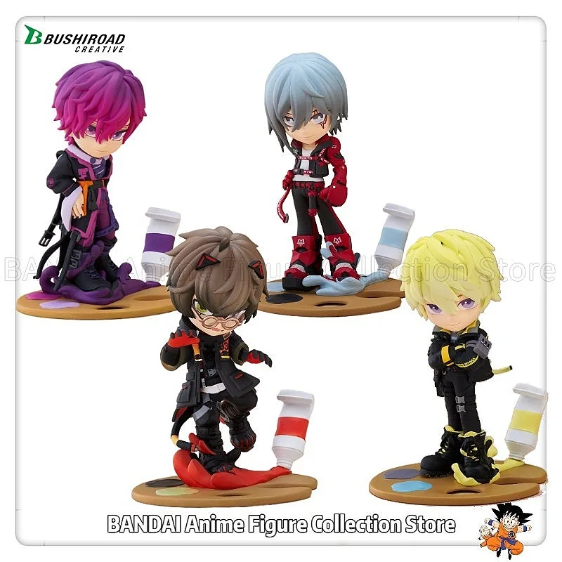 

Оригинальный Bushiroad Creative PalVerse Palé NIJISANJI Fulgur Ovid/Sonny Brisko/UKI VIOLETA/Alban Knox Q версия гуманоид