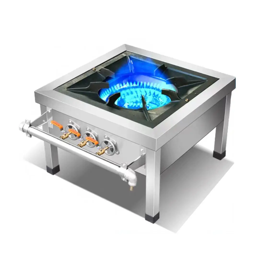 

China Supplier Commercial Gas Kitchen Stoves Restaurant Single Burner Gas Low Soup Stove For Restaurant