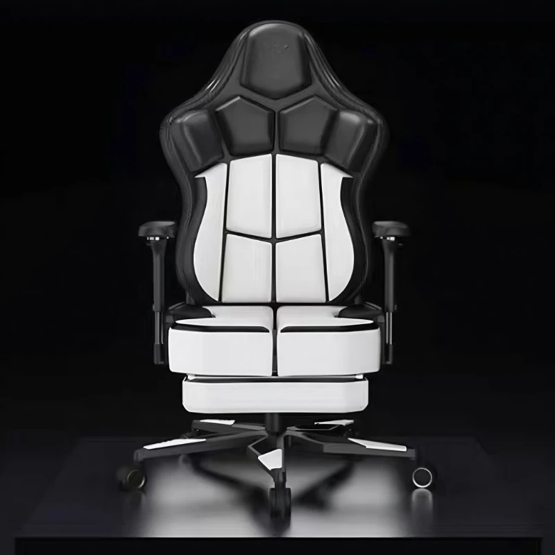 360 degree rotation, adjustable tilt, steel base, air pressure lifting game chair