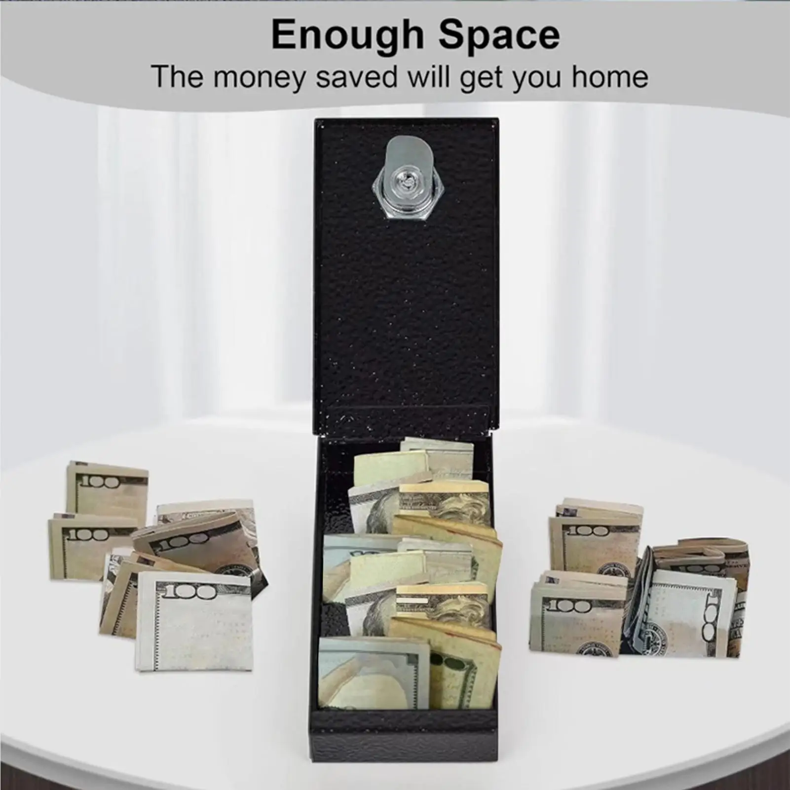 Geld Lock Box Draagbare Budget Controle Speelgoed Kleine Spaarpot Voor Kinderen Jongens Meisjes Reizen Thuis Indoor Kerst Verjaardag Kantoor