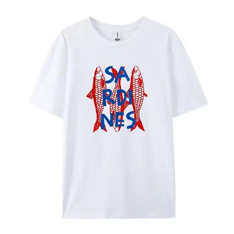 

2026 new Lettered women's and men's short-sleeved cotton T-shirts are versatile and suitable for daily autumn and winter