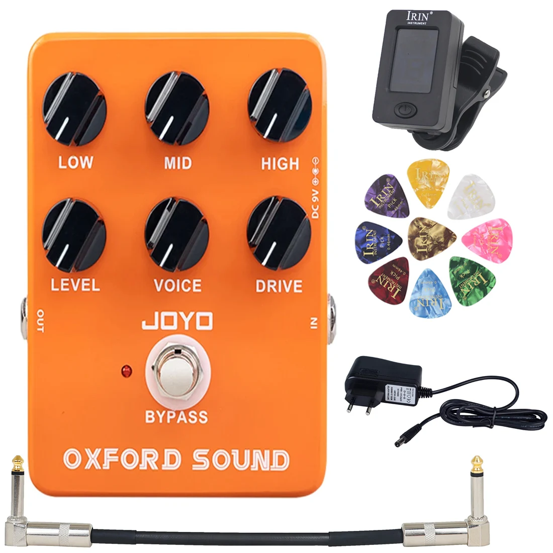 

JOYO/IRIN OXFORD SOUND Clean Distortion Pedal TAUREN Overdrive Guitar Effect Pedal for Electric Guitar Overload Guitar Parts