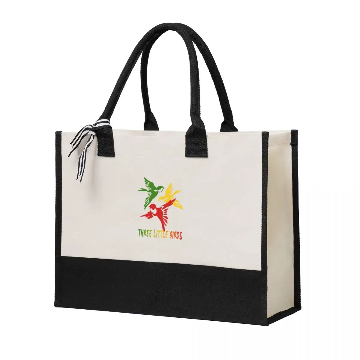 Three Little Birds Canvas Bag Shopping Bag Wedding Decoration Travel Wedding Bag best wedding gift