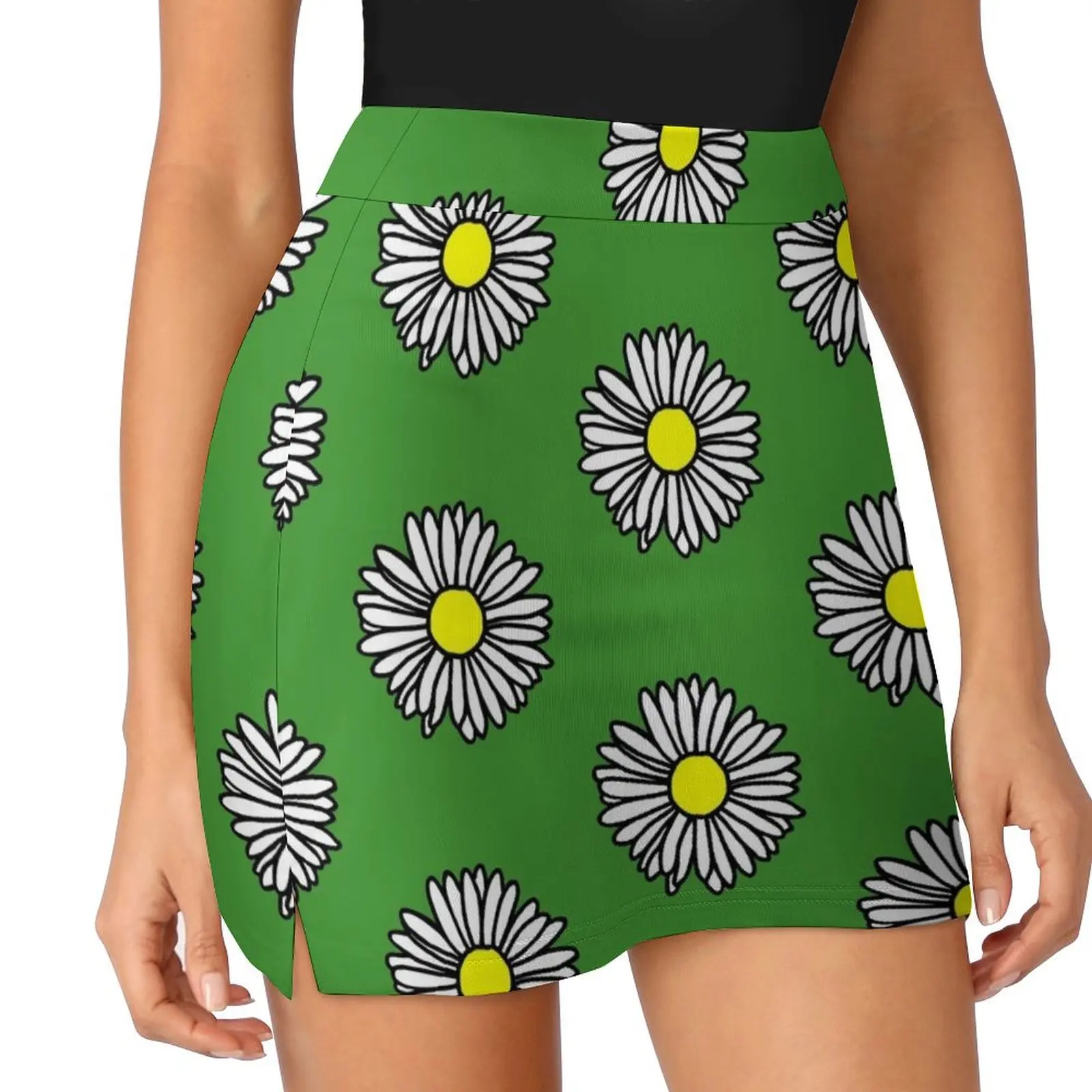 Daisy and Daisies Mini Skirt skirt sets 90s vintage clothes skirts summer 2025 woman