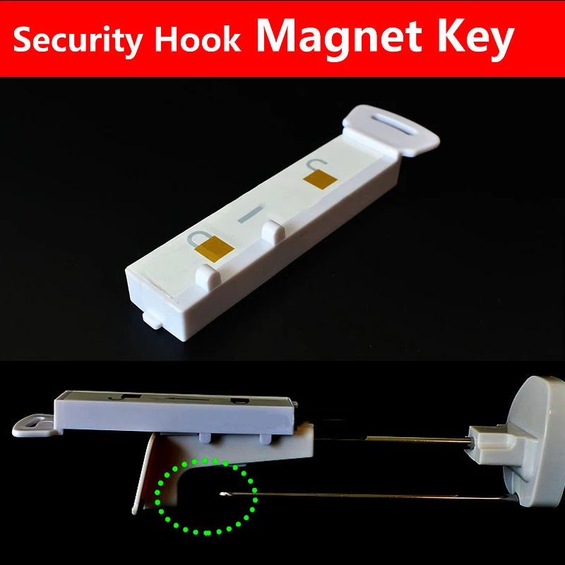 Free Shipping S3 Handkey Eas Magnaetic Display Hook Detacher s3 key for security stop lock white colour can be optional