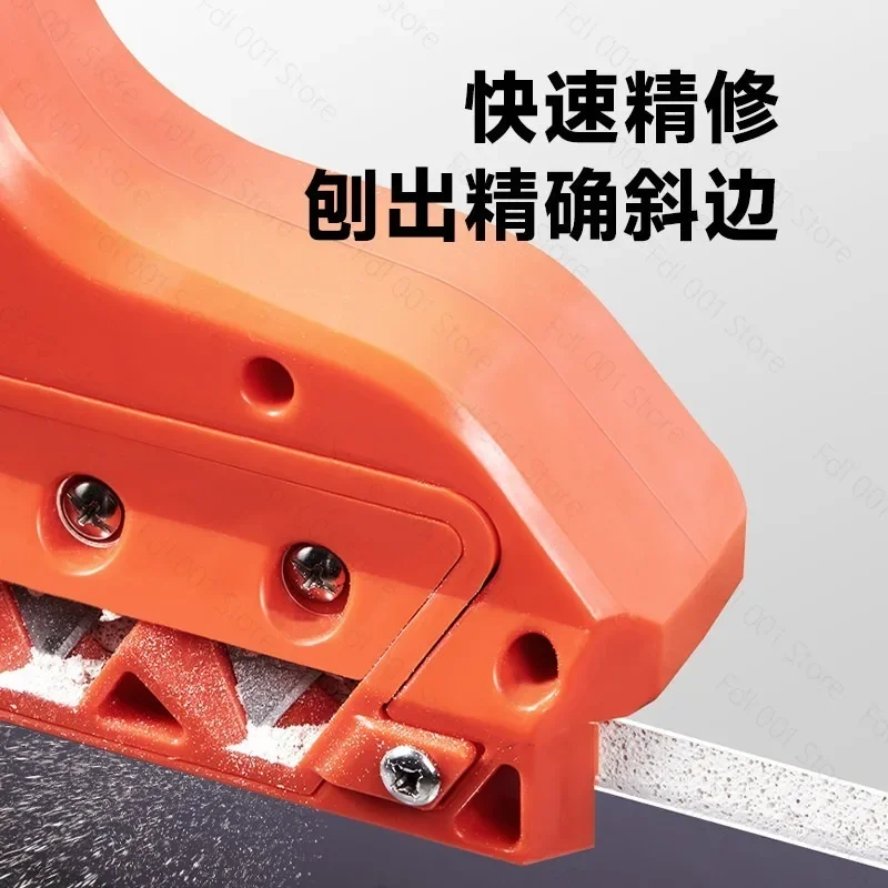 45 Degree Inclined Gypsum Board V-Type Chamfering Artifacts New Trimming Knife Special Planer for Woodworking Cutting Slotter