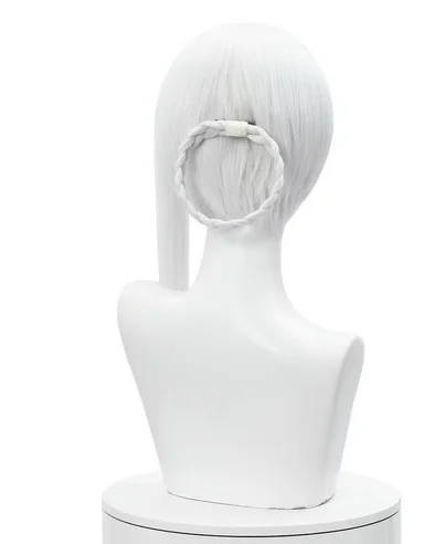 NieR Kaine Cosplay Sliver White Braided Wigs