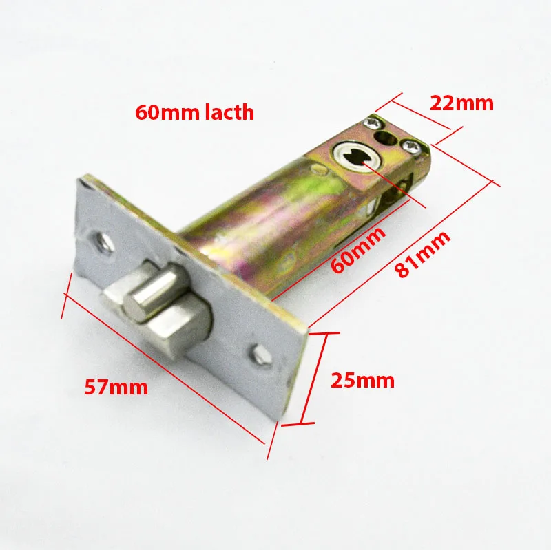 Exterior Fence Garden Lock Rainproof Street Gate Lock Battery Free Password Lock With Push Button Keypad