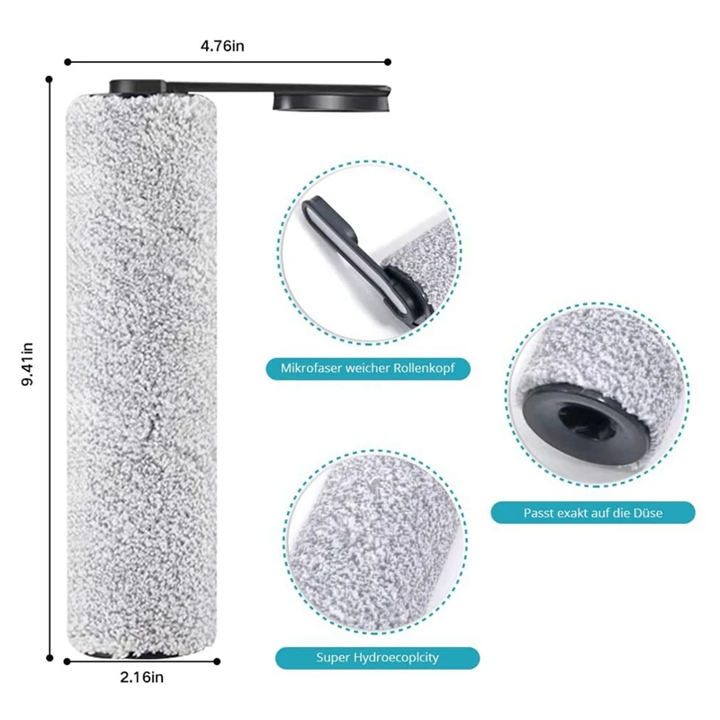 Roller Brush And Vacuum Cleaner Filter For Tineco Floor One S5 Cordless Wet And Dry Vacuum Cleaner image 3
