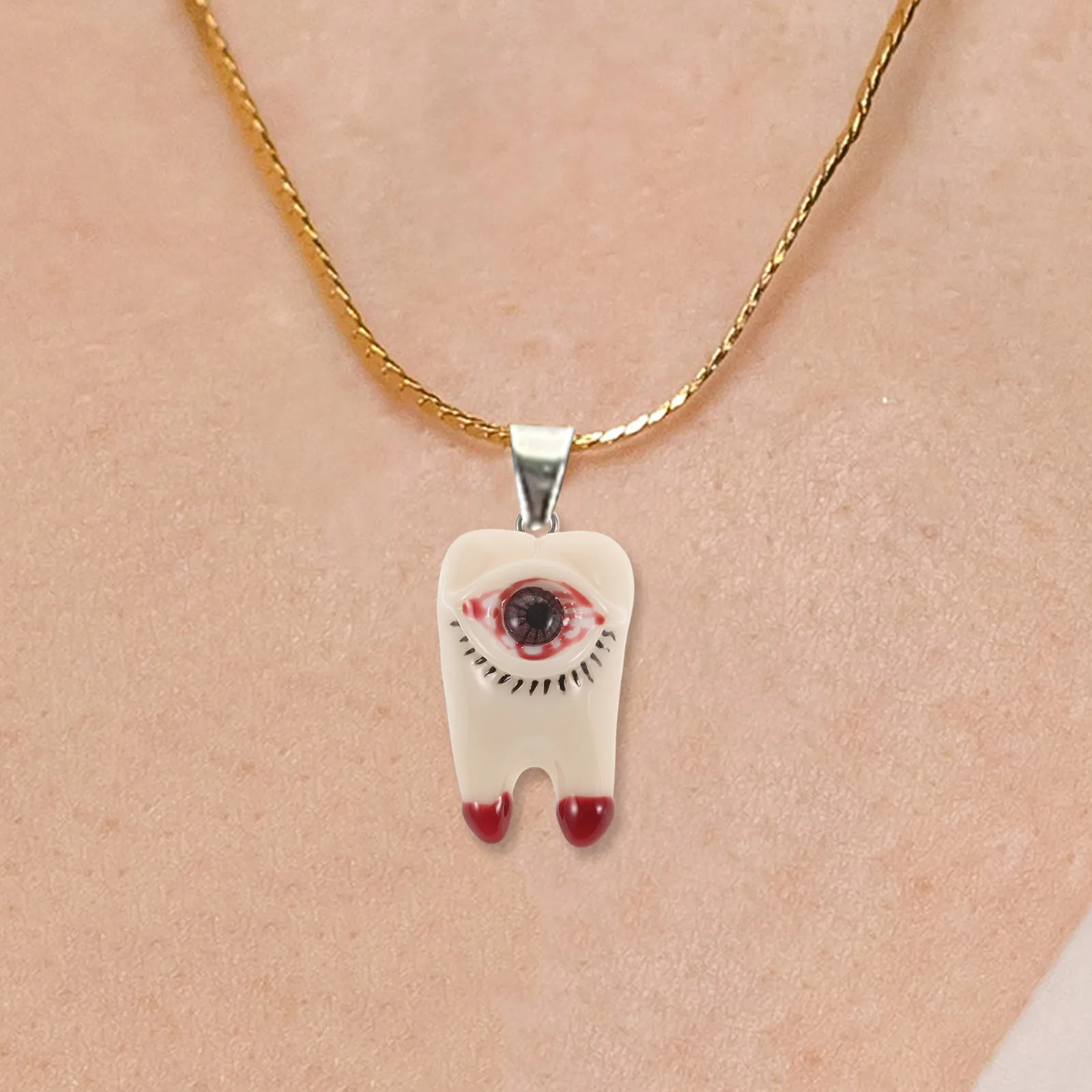 

Teeth Accessories Earring Making Charms for Earrings Fashion Halloween Diy Jewelry Material Pendant Miss