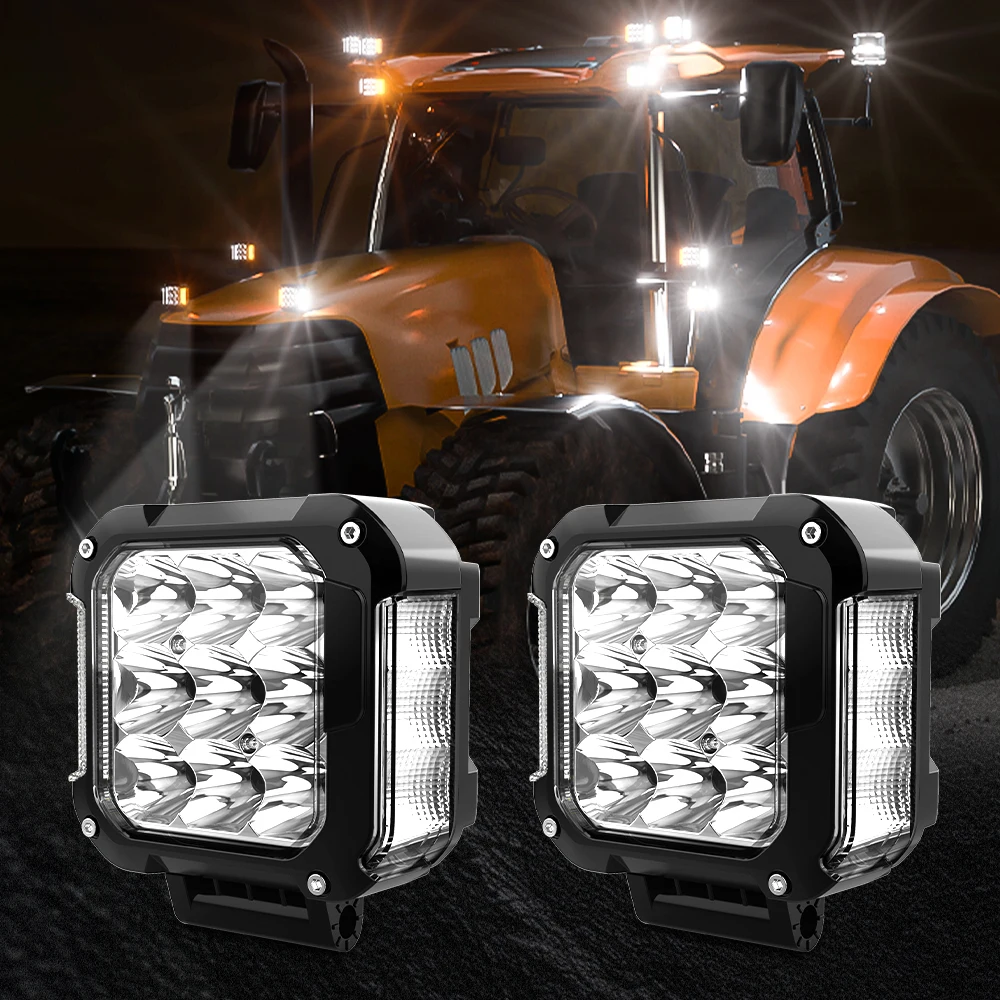 

LOYO Side Shooter Lights Spot Light 4x4 With Daytime Running IP68 Offroad Pod Light LED Work Spotlight Driving Light for Vehicle