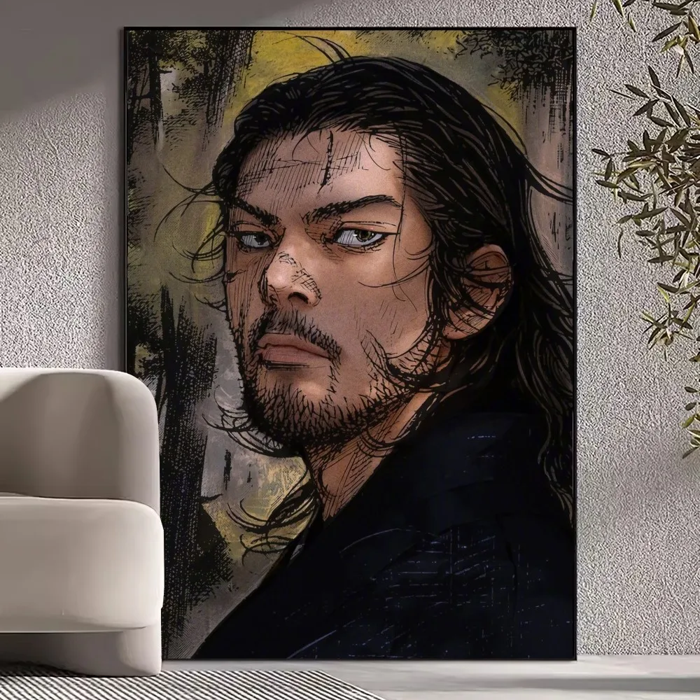 Vagabond Manga Poster Prints Wall Pictures Living Room Home Decoration