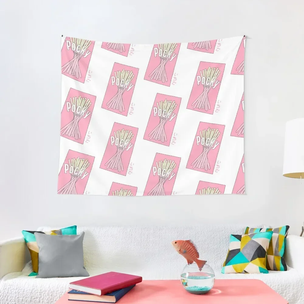 

Cute Pocky Design Tapestry Carpet On The Wall For Bedroom Wall Coverings Tapestry