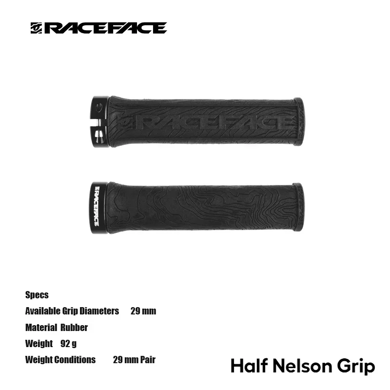 RACEFACE Half Nelson Grip Rubber Grip 29 mm Customize your ride MTB & Road bicycle acesssories cycling