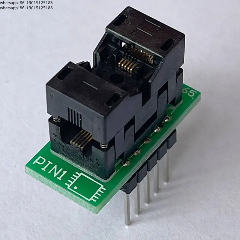 

MSOP10 to DIP10 programming seat pin spacing 0.5mm including pin width 4.9mm chip conversion test seat
