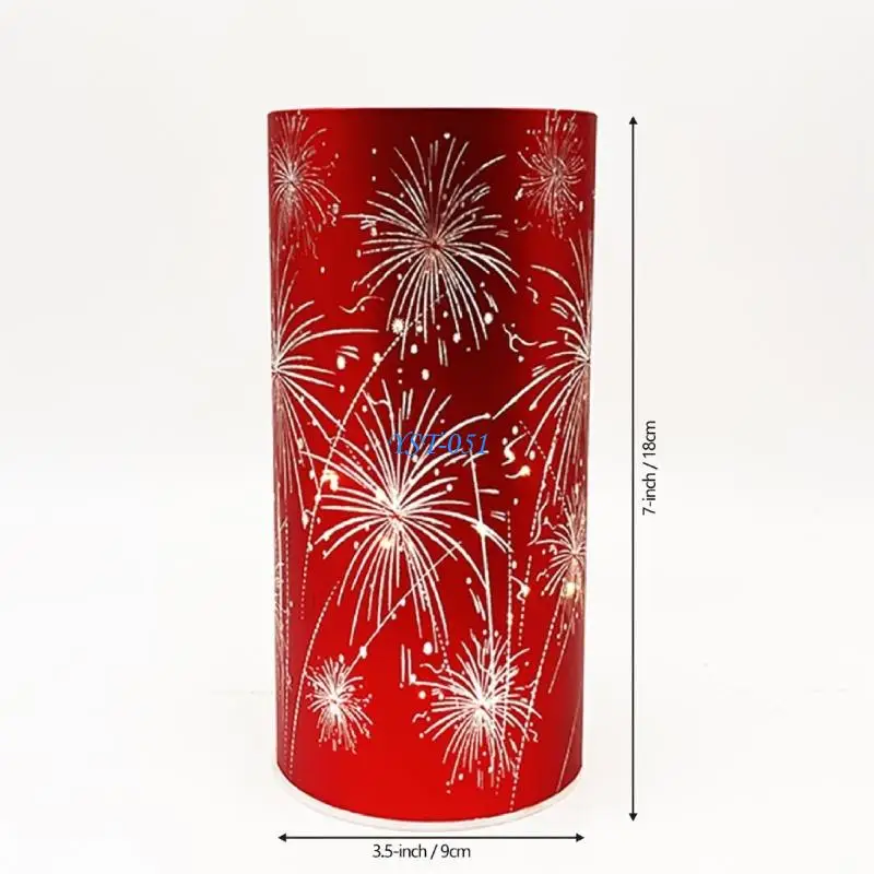 E15A Creative Celebration LED Pillar Electronic Light Table Lamp Wedding Table Centerpiece Decoration