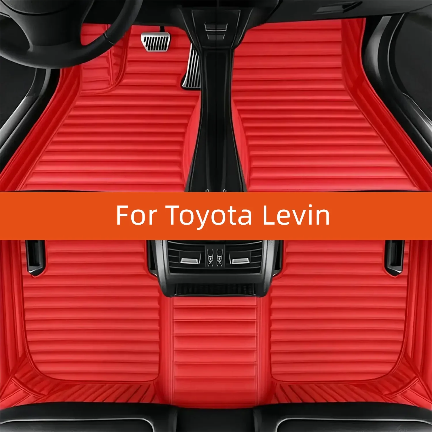Custom Leather Car Floor Mat For Toyota Levin 2020 2021 2022 2023 2024 2025 2026 2027 2028 Car Mat Interior