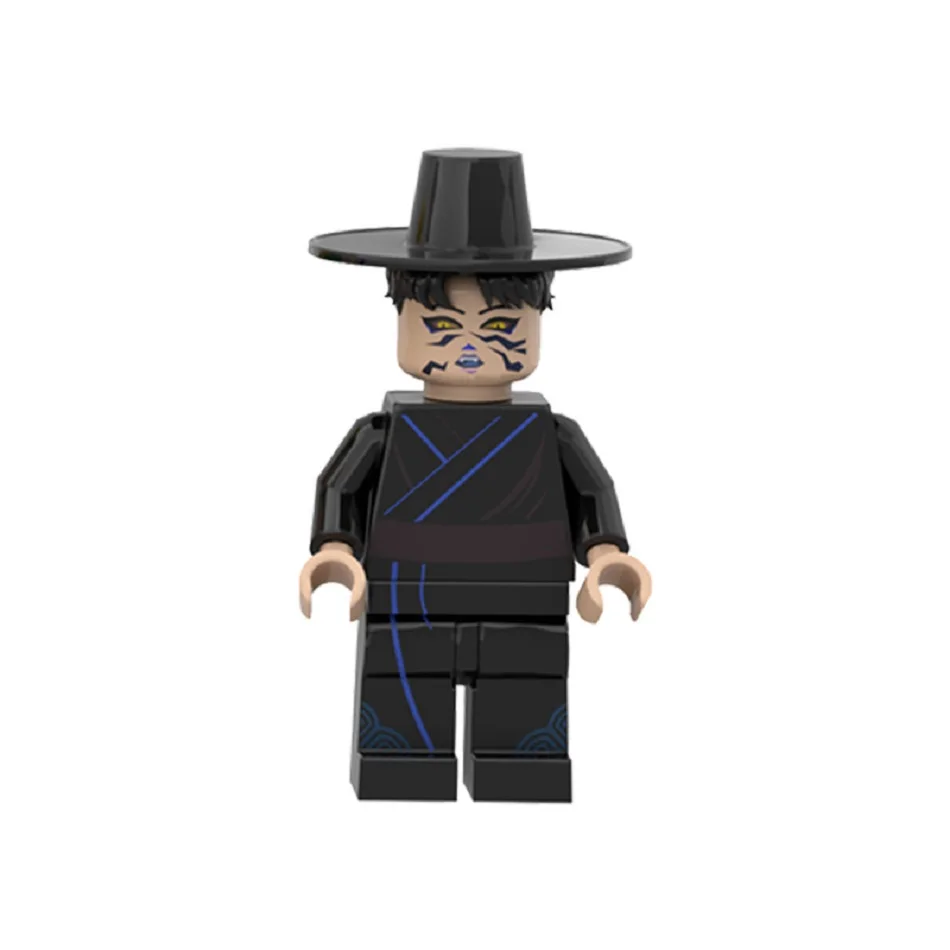 Nouveau produit Kpop diable Hunter Mini figurine blocs de construction jouet Anime périphériques bureau décoration Collection cadeau de noël