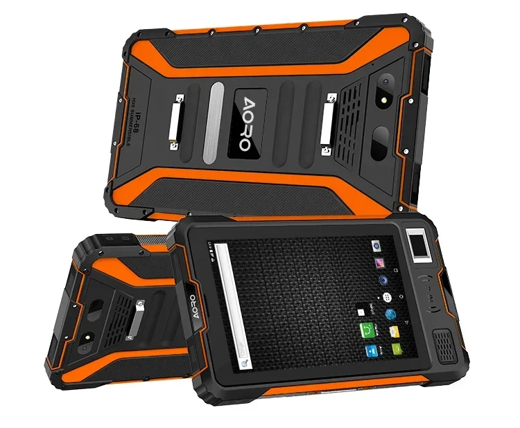 Dual Sim Outdoor Fhd 8 pollici Android 8.1 Atex Tablet antideflagrante Nfc Pc robusto con Walkie Talkie Tablet industriale Touch Pc