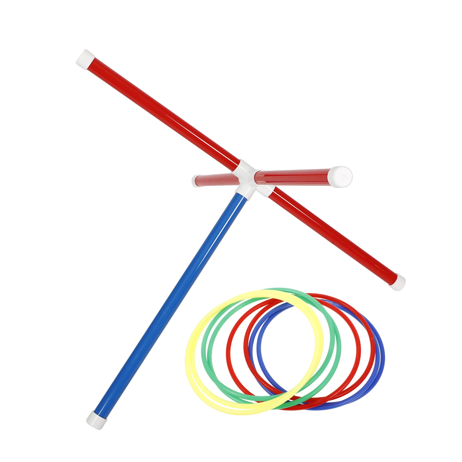 

1 set 1 Set Bright Creative Shape Toss Rings Outdoor Interactive Carnival Party Lightweight Compact Throwing Ring Plaything