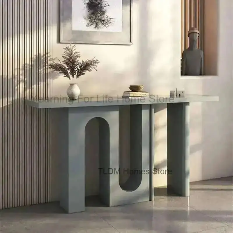 

Simple Solid Wood Console Table For Modern Living Room Furniture Consol Entrance Entryways Table Home Corridor Decoration Table
