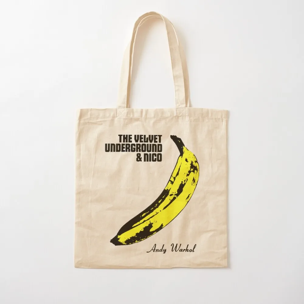 The Velvet Underground Tote Bag tote bag woman Women's beach bags tote bags aesthetic Canvas Bag