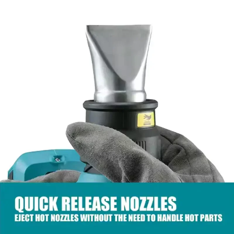 

Makita DHG181Z 18V Cordless Heat Gun LXT Lithium Power Tools 150-550ºC Shrink Film Baking Gun Clear Sticker Makita DHG181Z 18V