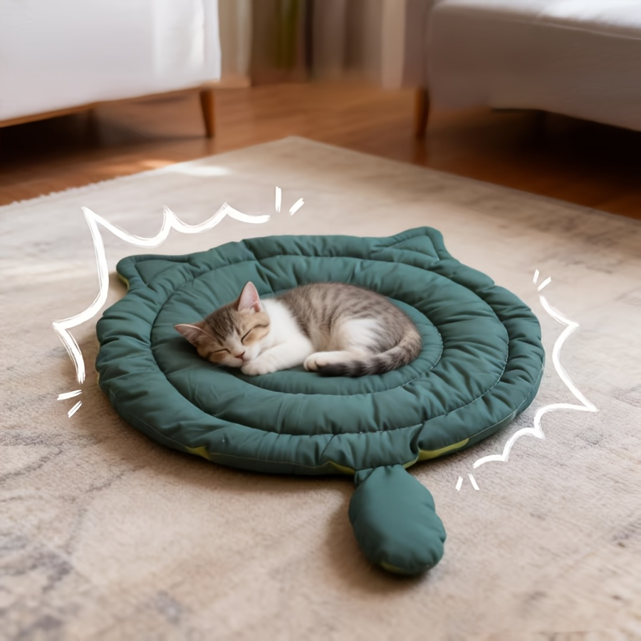  Large Face Cat Pet Mat, Summer Four-Season Universal Sleeping Pad for Kittens & Puppies, 3 Sizes Available, Soft Floor Cushion 