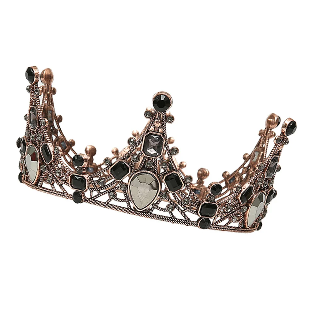 

Crown Cake Topper Ornament Tiara Wedding Decoration Dessert Table Party Home Decor Gift Sparkling Crown Ornament For Bookshelf
