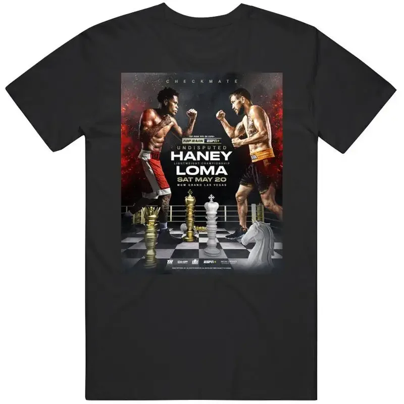 Devin Haney vs Vasiliy Lomachenko Fight Poster Boxing Fan T Shirt