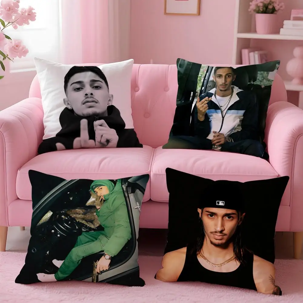 Rapper BBaby Ganged Cushion Cover Cushion Cover Set 4Pcs 50x50 45x45 40x40 Pillowcase Decorative Sofa Home Decor